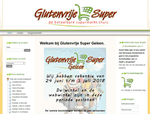 Tablet Screenshot of glutenvrijesuper.nl